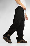 Pantalon Ocn H Cargo Chrome Negro