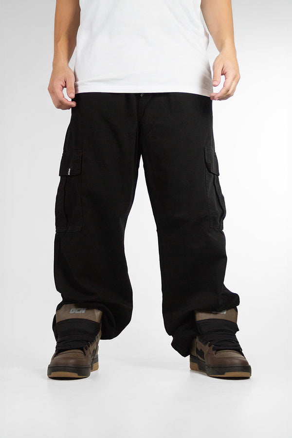 Pantalon Ocn H Cargo Chrome Negro