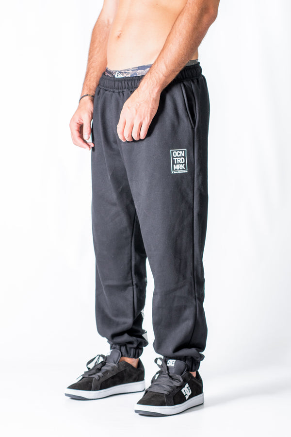 Jogging Ocn Hombre Bars Negro (Q5)