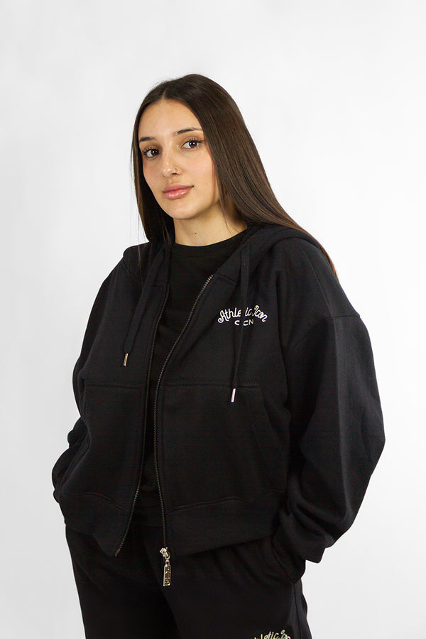 Campera Ocn M Crop Boston 601M6 Negro
