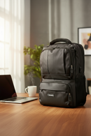 Mochila Ocn Dual Imp Negro