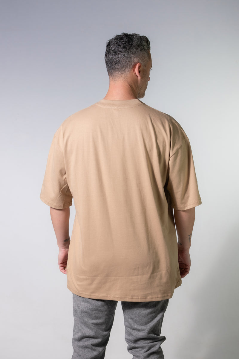 Remera Kingpin H Oversize Beige Y7