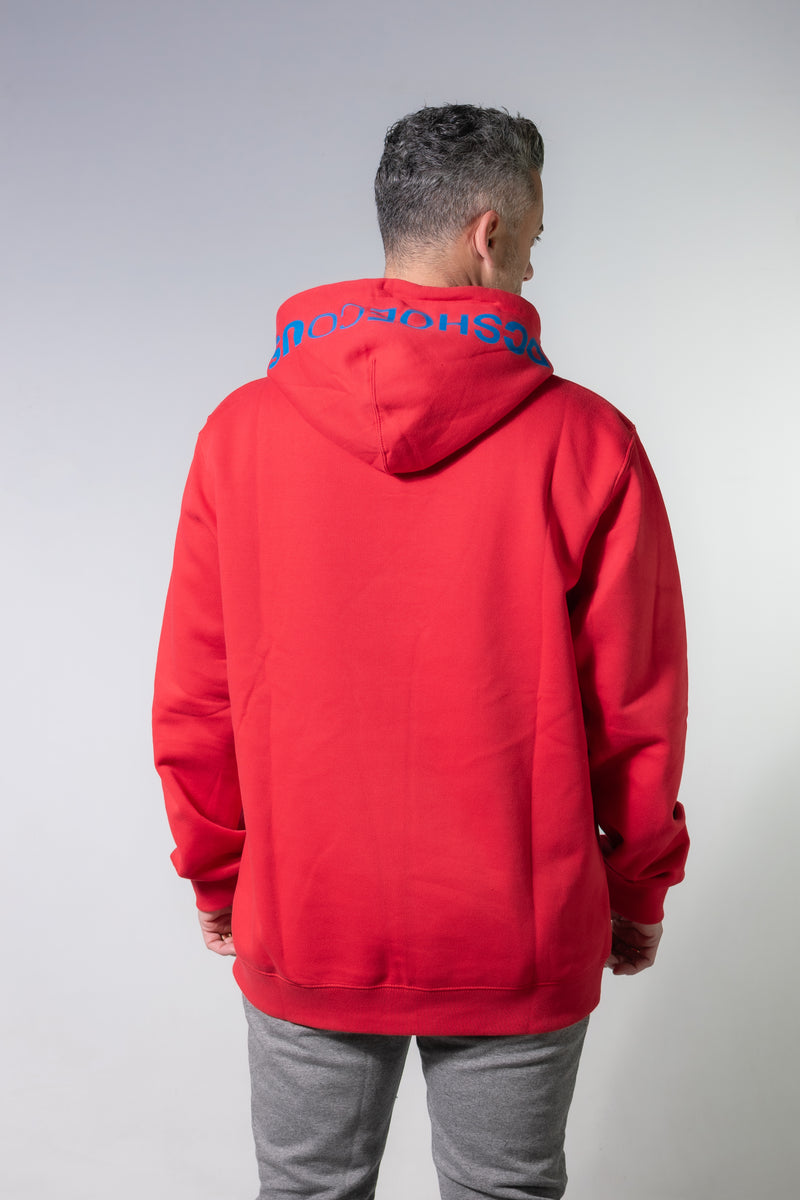 Buzo DC Canguro Hood Logo (Roj)