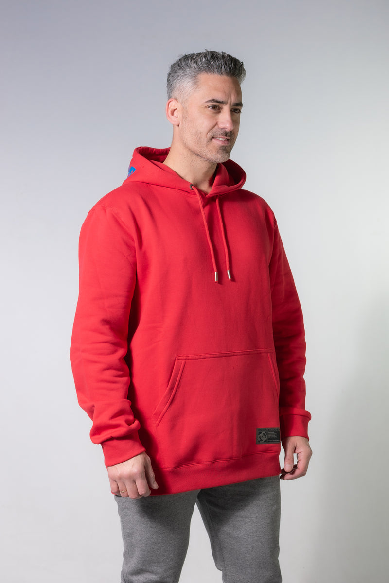 Buzo DC Canguro Hood Logo (Roj)