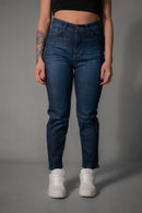 Jean Ocn M RG MOM MID Azul