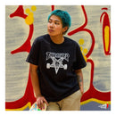 Remera Thrasher H SkateMag Negro