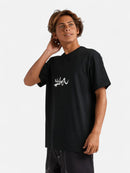Remera Quiksilver Hombre Impaired Moe Negro