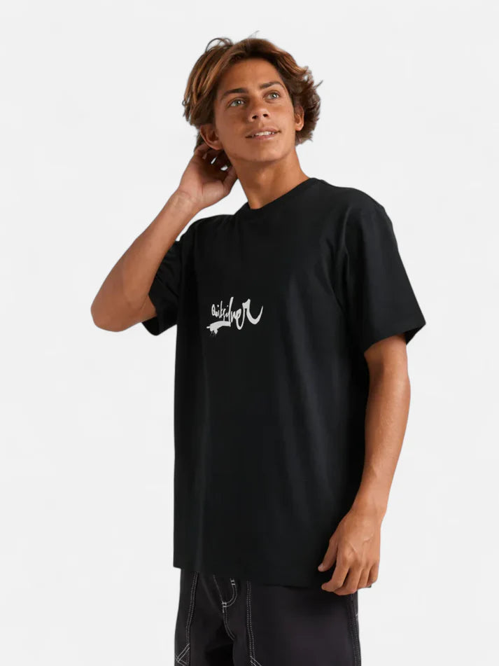 Remera Quiksilver Hombre Impaired Moe Negro