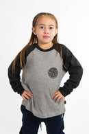 Remera Manga Larga Rip Curl Kids Te Ml Ranglan Wettie