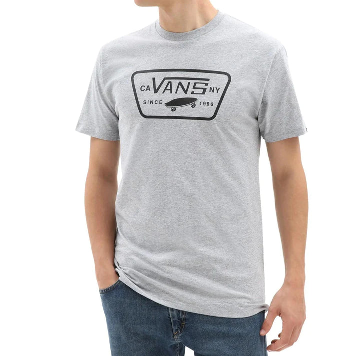 Remera Vans Hombre Full Patch Gris