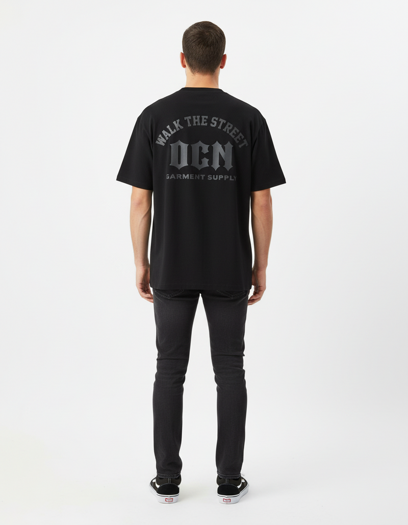 Remera Ocn Premium Plus Size Negro