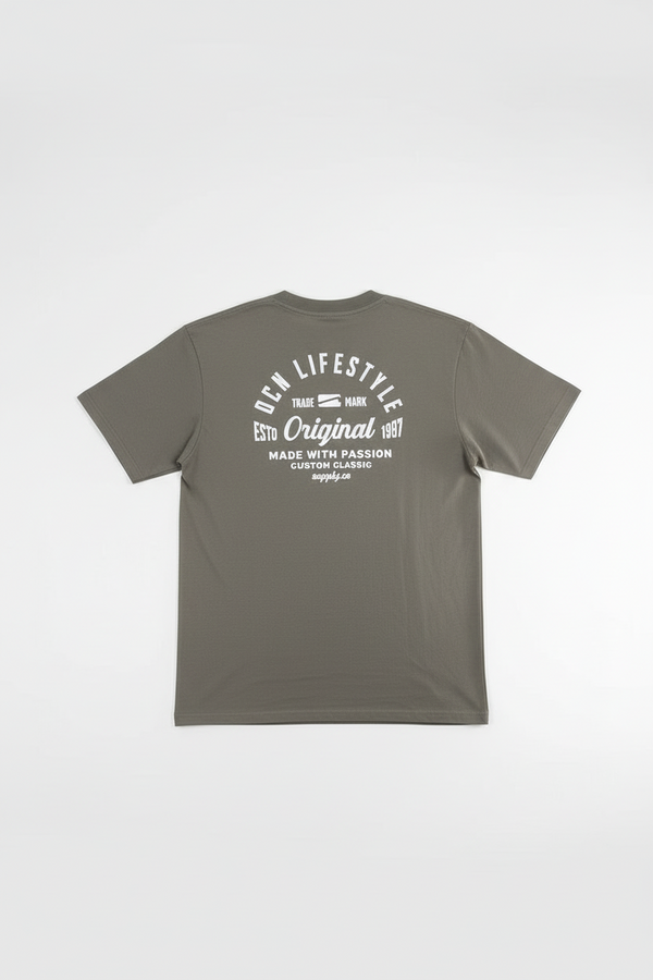 Remera Ocn Original Plus Size Gris