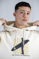 Buzo Rvca H Peace Club Hoo Crema