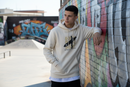 Buzo Rvca Peace Crema