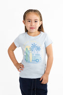 Remera Roxy Kids Van Living (Cel)