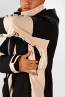 Campera de Nieve Ocn Snow Importado Negro/Beige