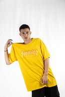 Remera Thrasher H Flame Amarillo