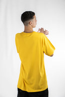 Remera Thrasher H Flame Amarillo