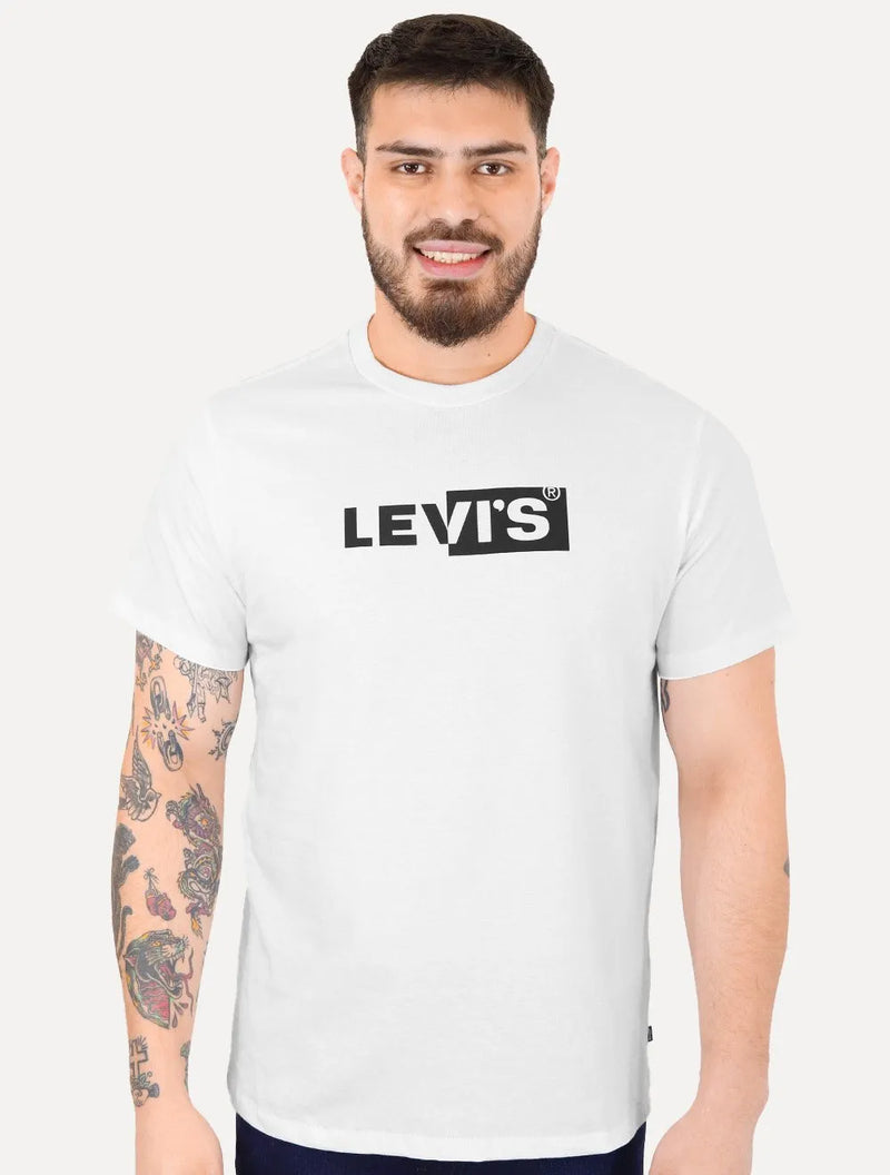 Remera Levis Divided Blanco