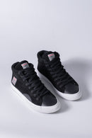 Zapatillas Vision Canvas Black White