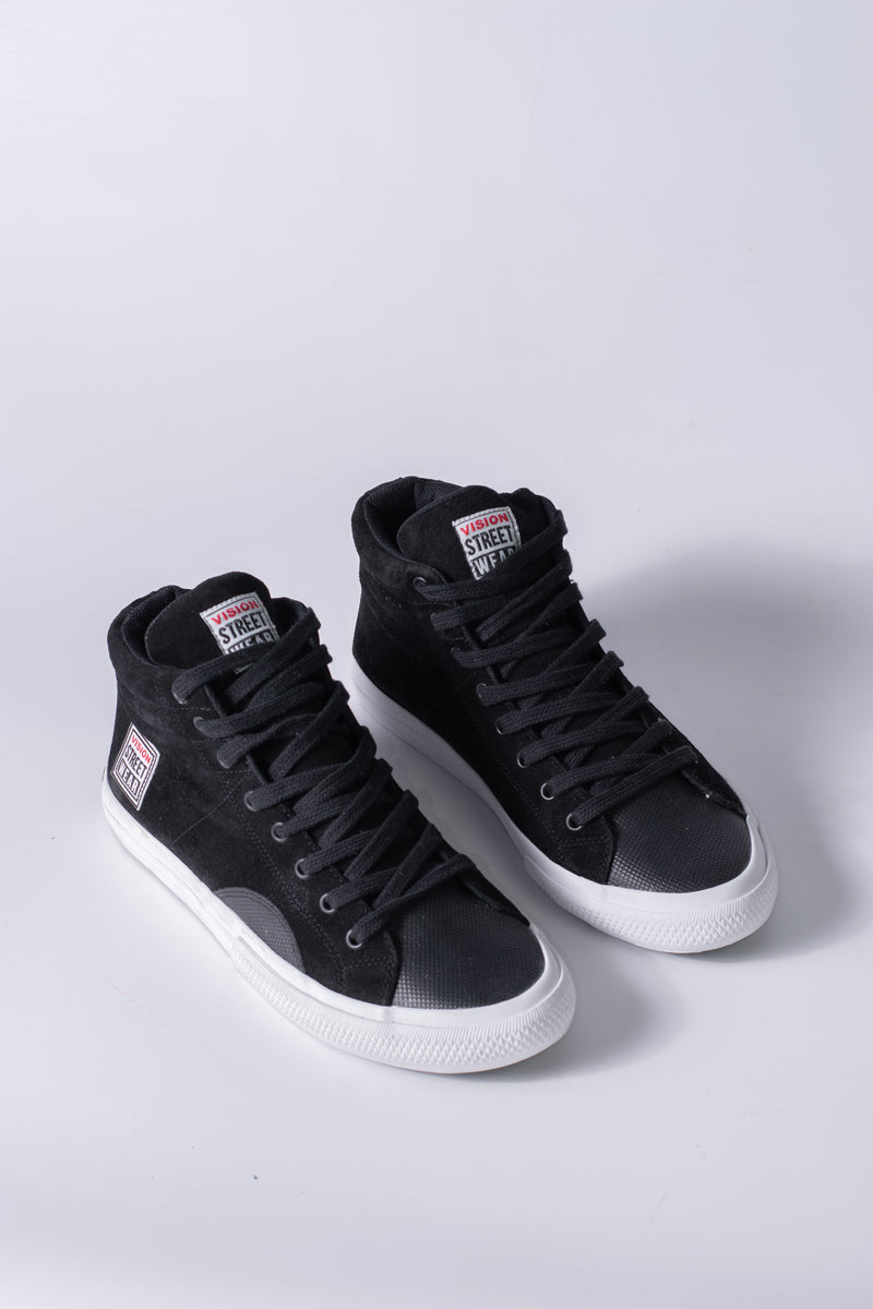 Zapatillas Vision Canvas Black White