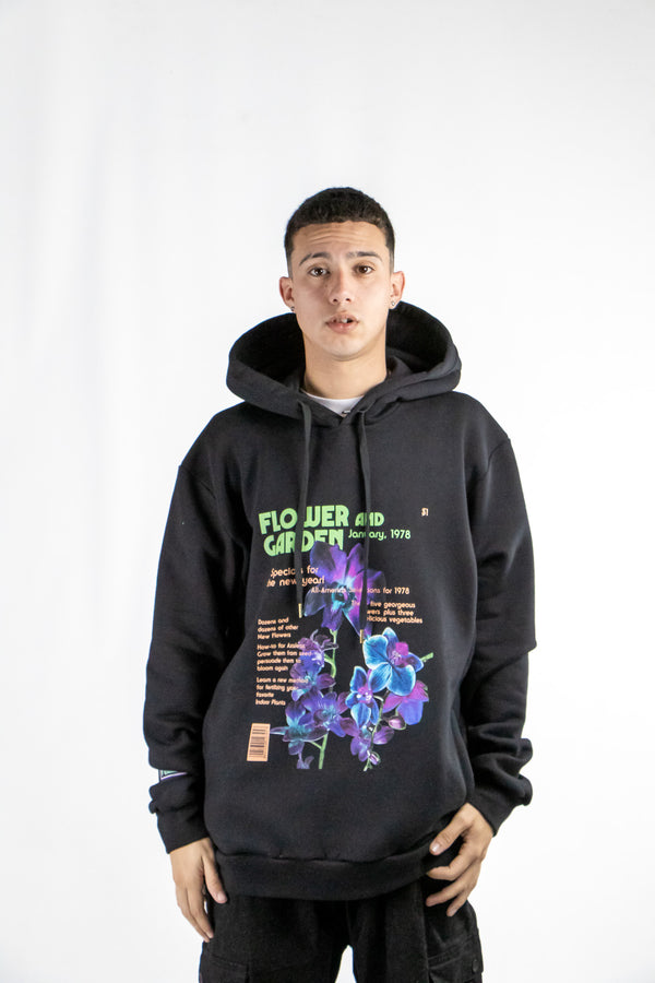 Buzo Vulk Unisex Garden Hood Negro