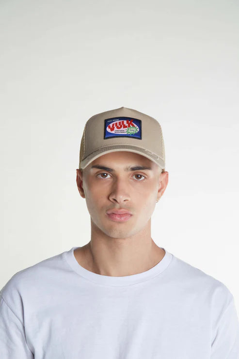 Gorra Vulk Laundry Trucker Sand