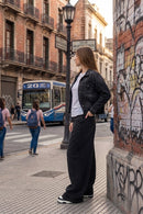 Jean Ocn Wide Leg Black