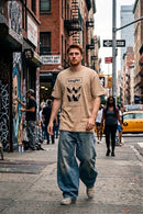 Remera Kingpin Humus Beige
