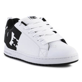 Zapatillas Dc Kids Court Graffik Ss Black White