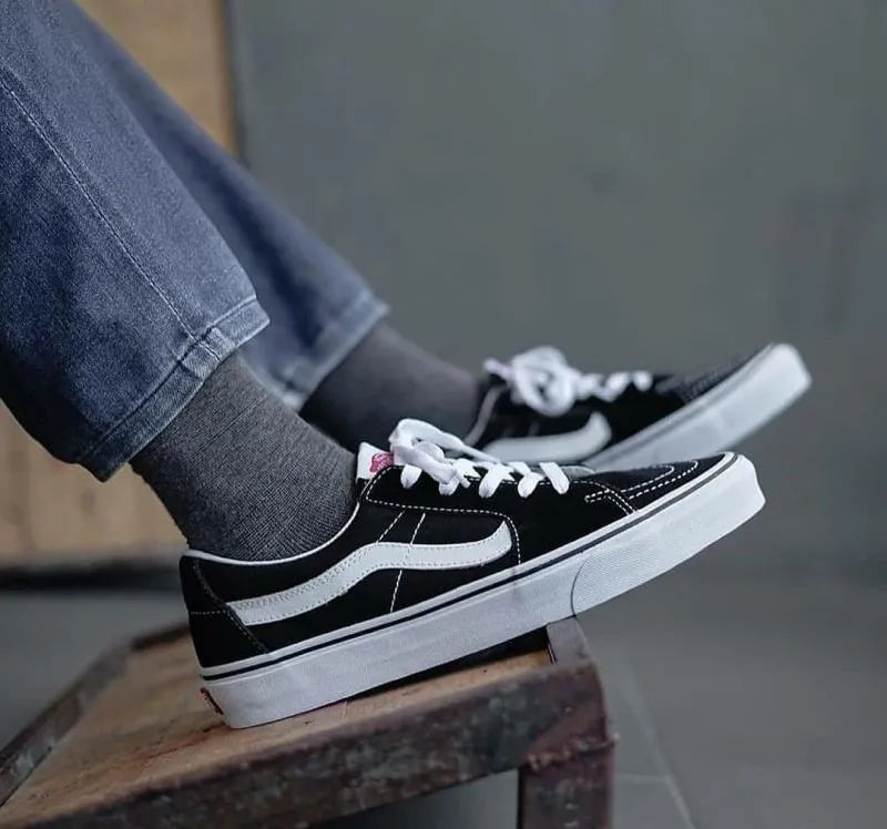 Zapatillas Vans Sk8 Low Black True White Negro - Main Image