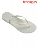 Ojotas Havaianas M Hv Slim Blanco Perlado