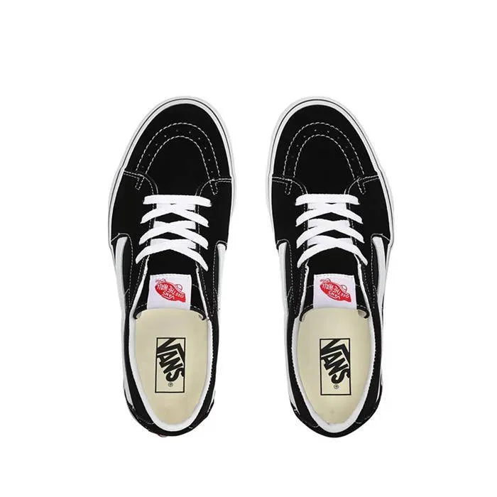 Zapatillas Vans Sk8 Low Black True White Negro