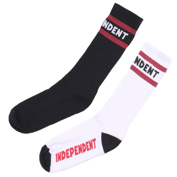 Medias Independent Indy So 3/4 Ca A Tow x2 Blanco