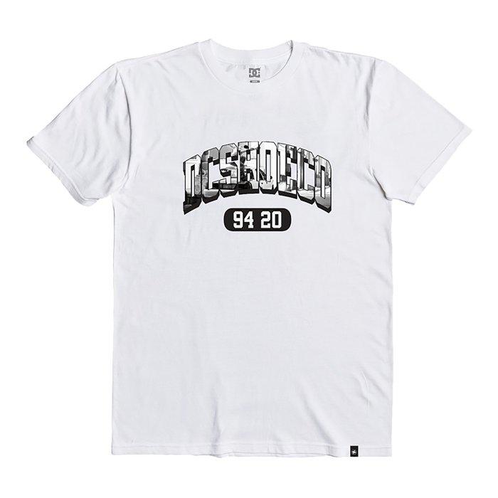 Remera DC Mc Blabac Stacked Blanco KIDS