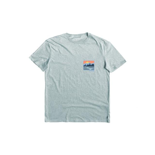 Remera Quiksilver Mc Dream Cave Mod Verde Agua