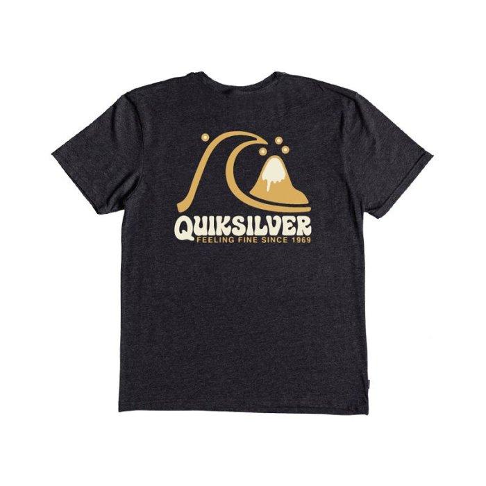 Remera Quiksilver Mc Mellow Tone Mod Negro