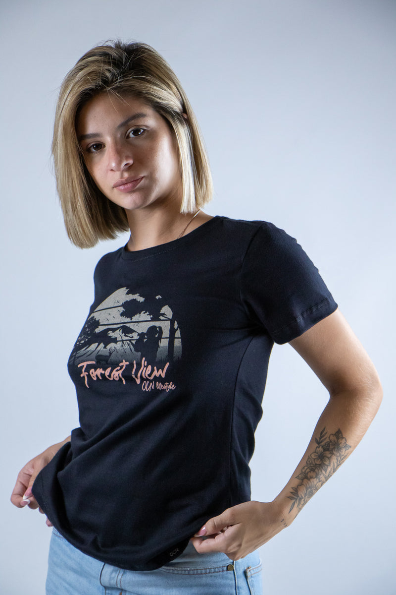 Remera Ocn Rmc M Cassie Negro 099