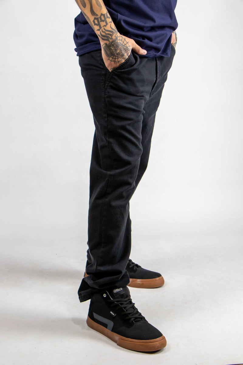 Pantalon Ocn H Chino C Negro