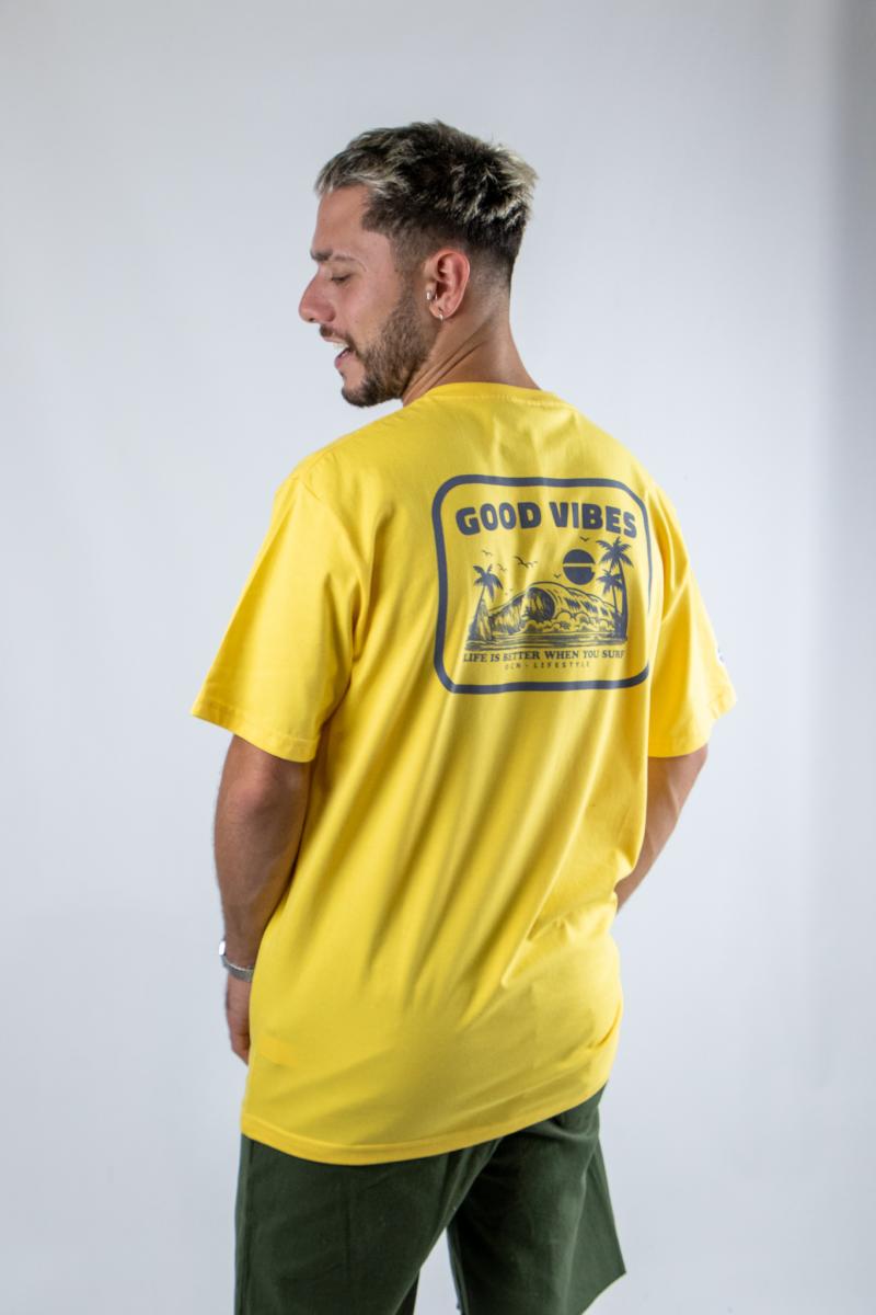 Remera Ocn Rmc Amarilla H Premium Sol Naciente 043