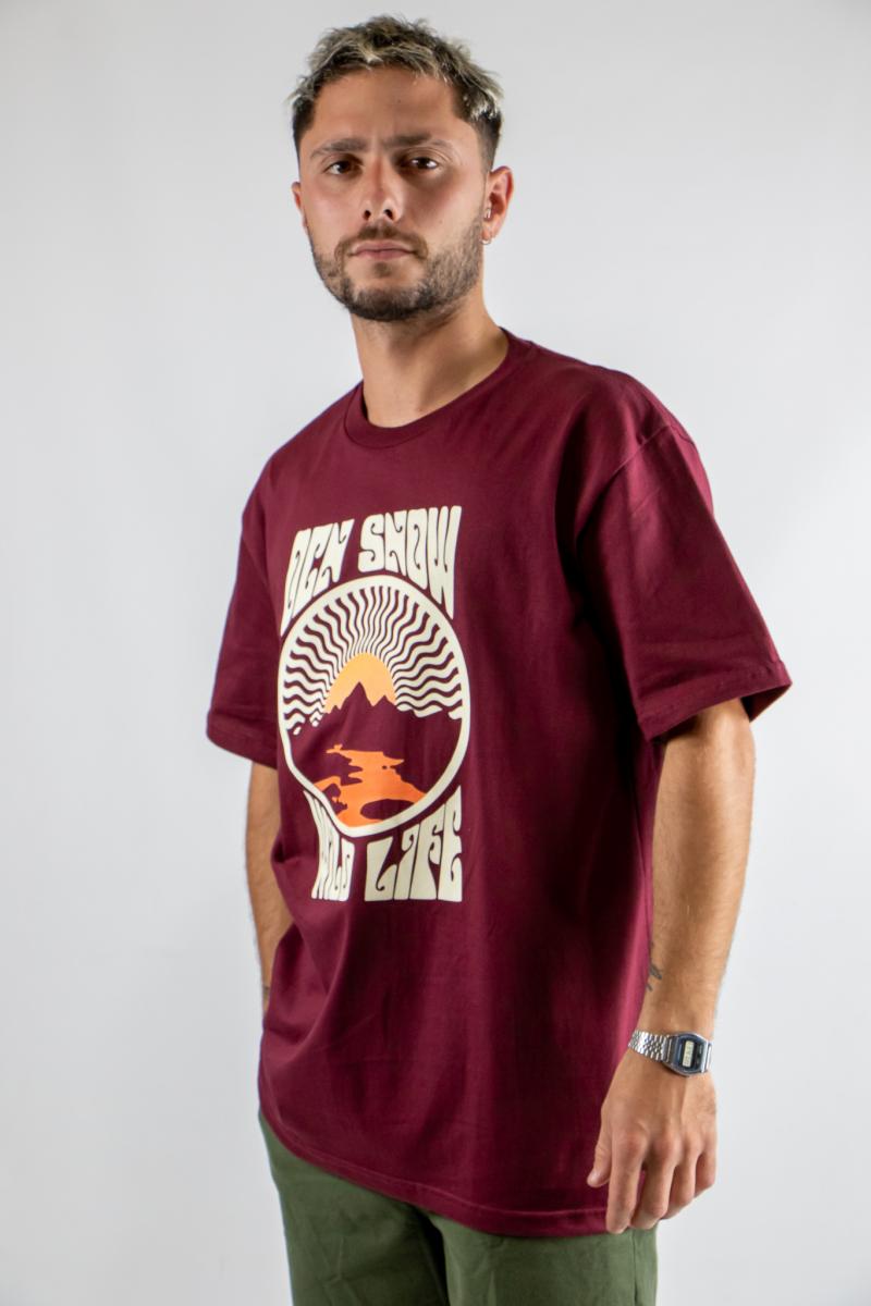 Remera Ocn H Original Granate Intenso 086