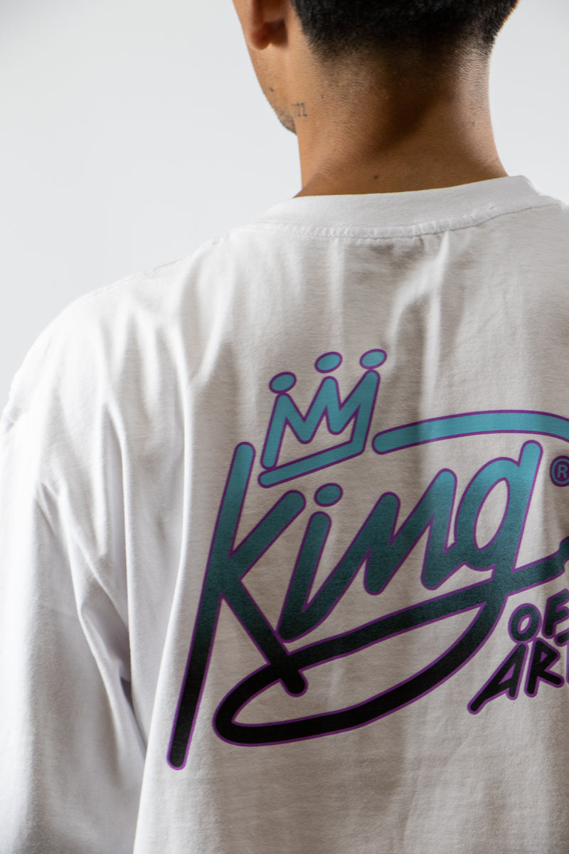 Remera King Of Art Rmc Hombre Urban Shirt Blanco 194