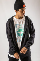 Campera Ocn H College Negro