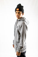 Campera Ocn H College Melange Medio Gris