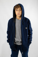 Campera Ocn Kids College Azul Marino