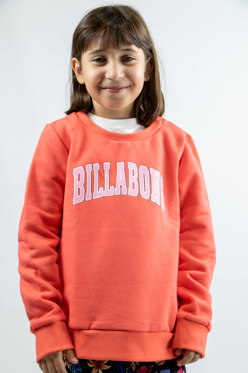 Buzo Billabong Harvard Mini Crew Coral