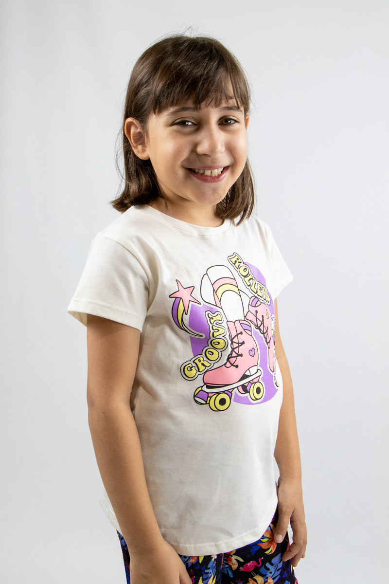 Remera Ocn Rmc KIDS Alice Crudo 197 Beige