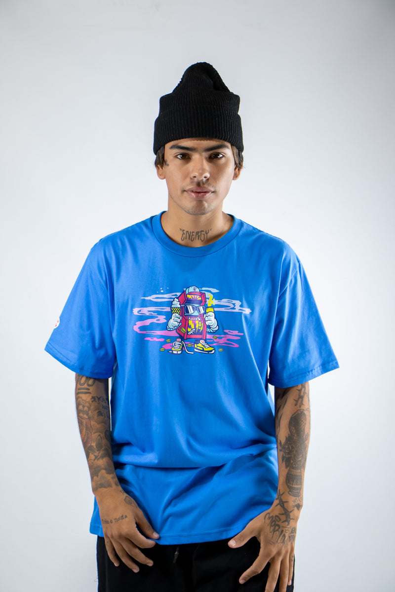 Remera Ocn Rmc Hombre Premium Azul 030