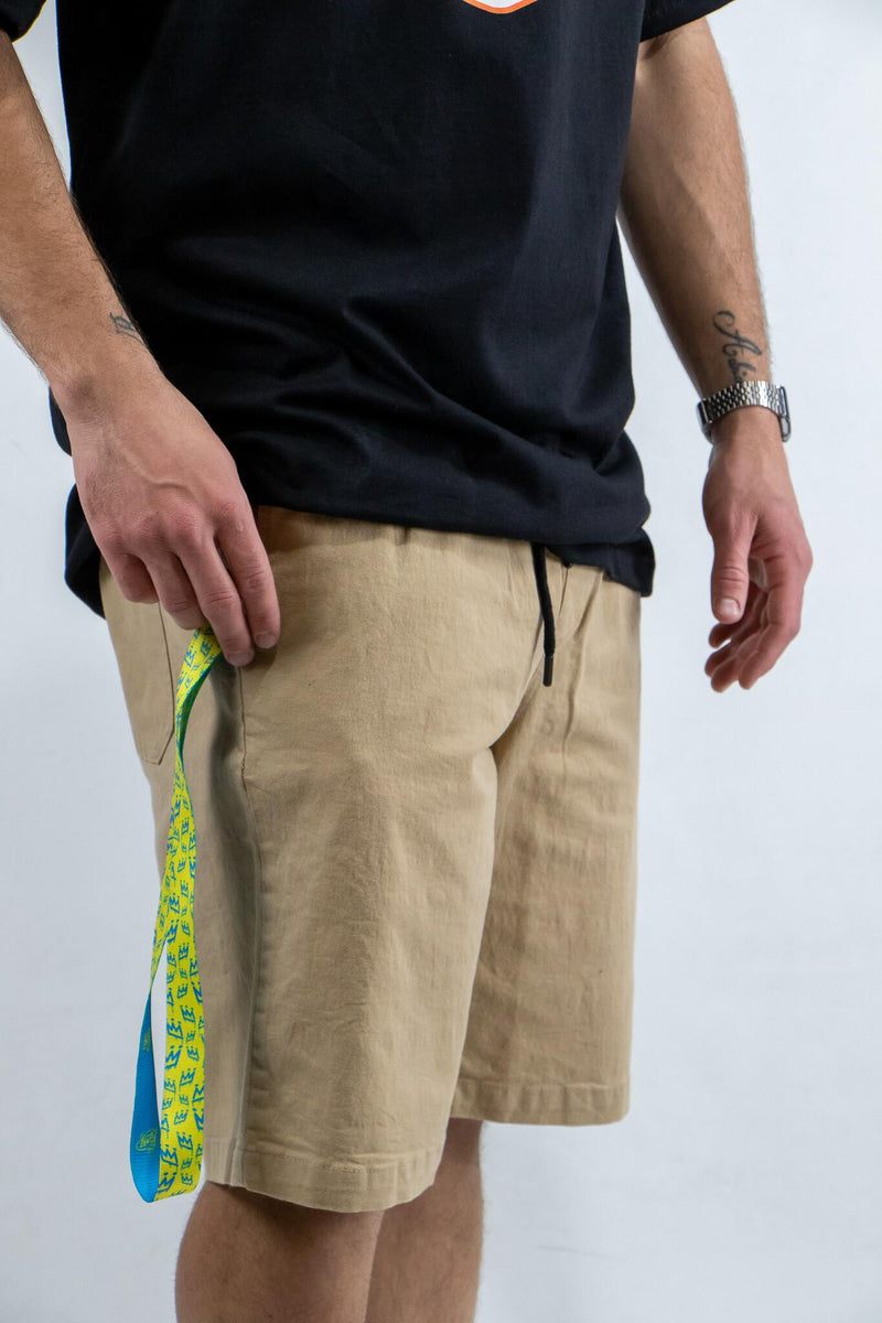 Llavero Tira Ocn By King Of Art Cleste Amarillo