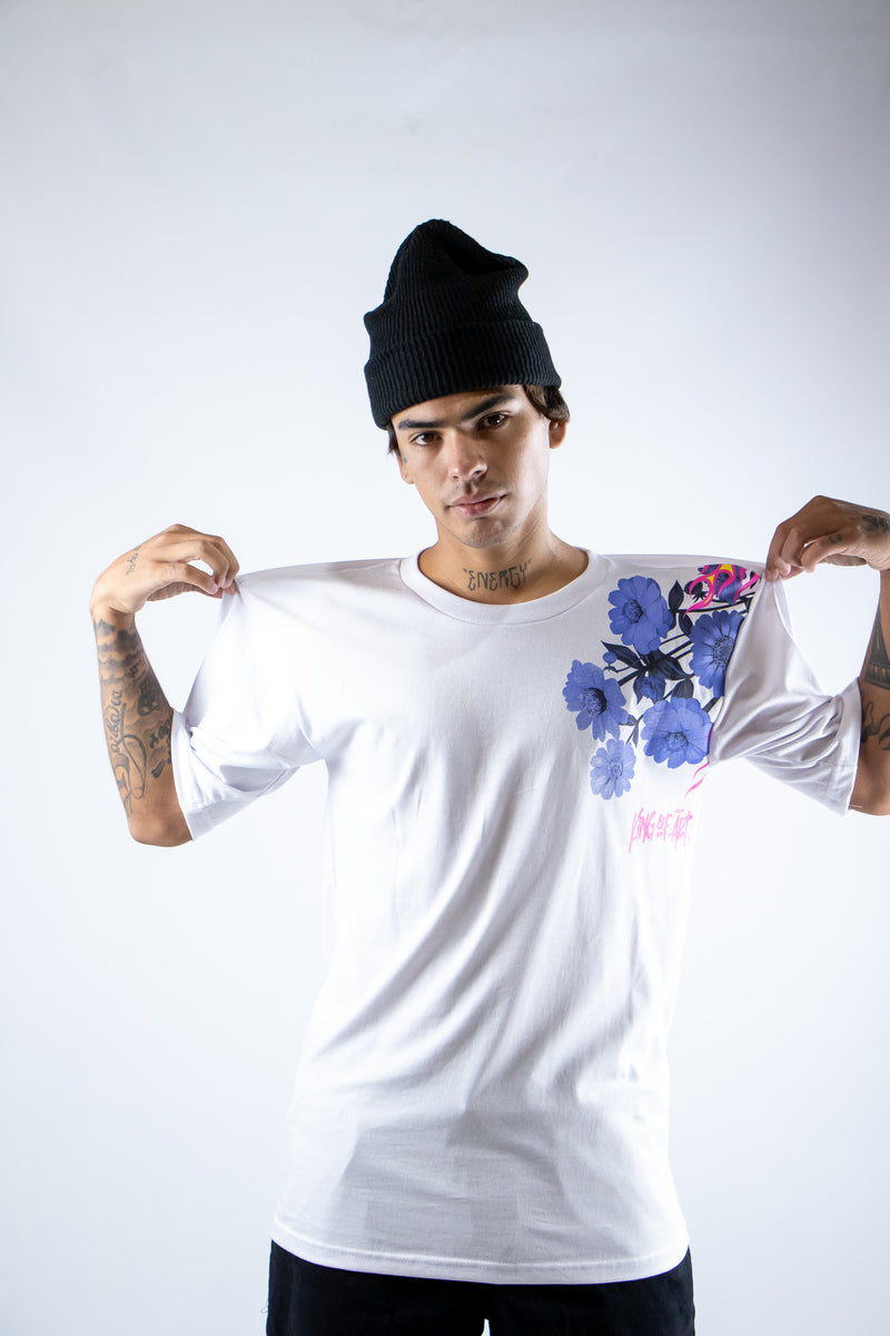 Remera King Of Art Urban Shirt Blanco 220